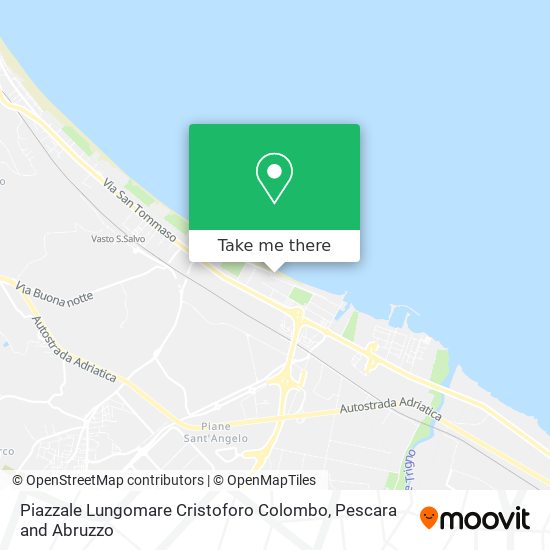 Piazzale Lungomare Cristoforo Colombo map