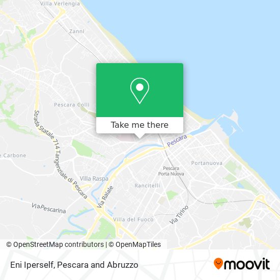 Eni Iperself map
