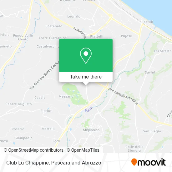 Club Lu Chiappine map