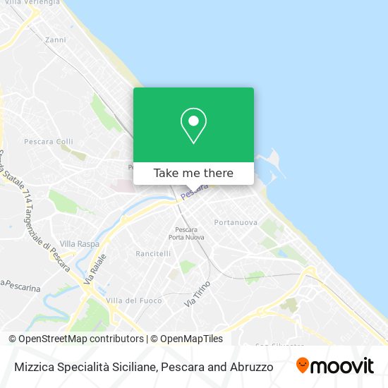 Mizzica Specialità Siciliane map