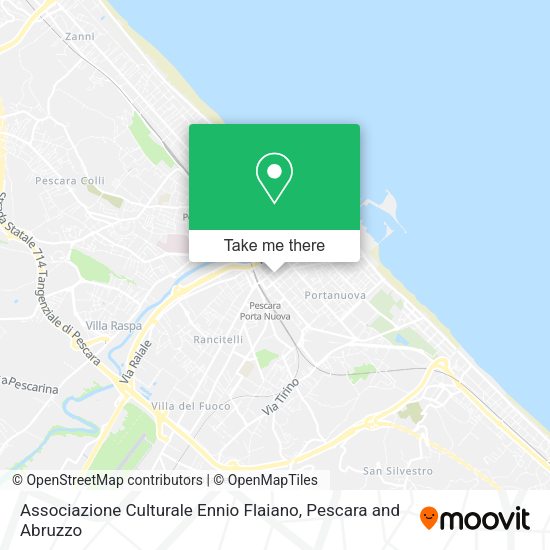 Associazione Culturale Ennio Flaiano map