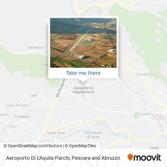 Aeroporto Di L'Aquila-Parchi map