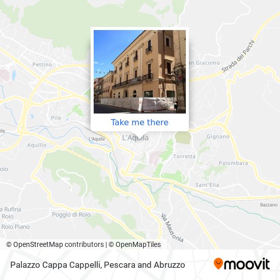 Palazzo Cappa Cappelli map