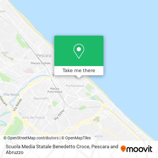 Scuola Media Statale Benedetto Croce map