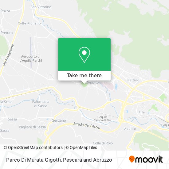 Parco Di Murata Gigotti map