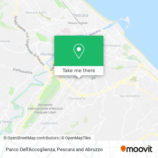 Parco Dell'Accoglienza map