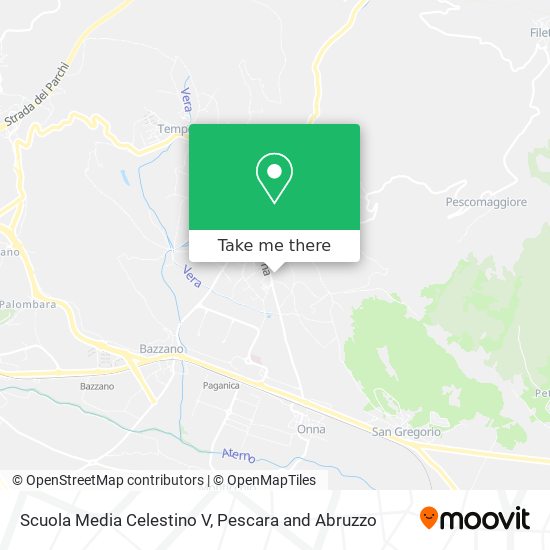 Scuola Media Celestino V map