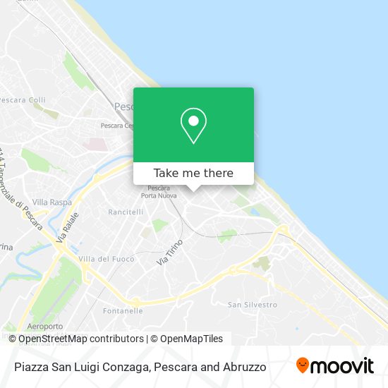 Piazza San Luigi Conzaga map