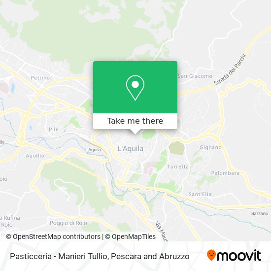 Pasticceria - Manieri Tullio map