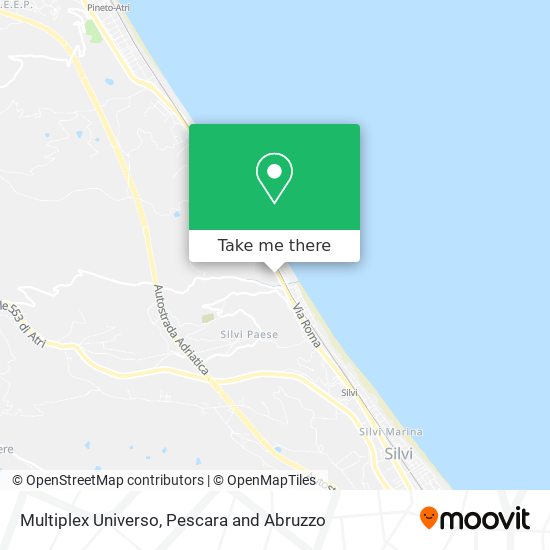 Multiplex Universo map