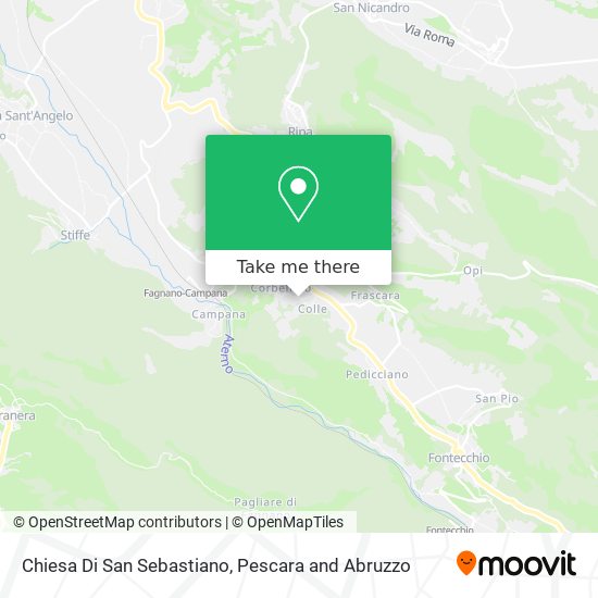 Chiesa Di San Sebastiano map