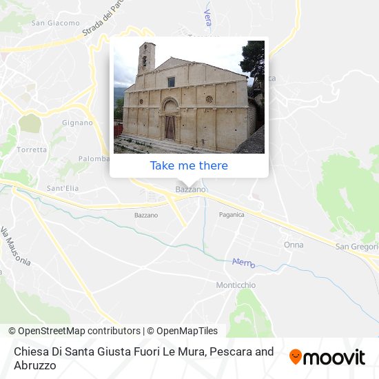 Chiesa Di Santa Giusta Fuori Le Mura map