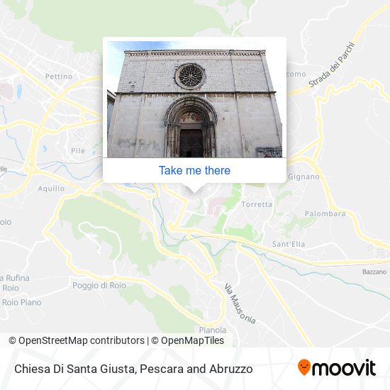Chiesa Di Santa Giusta map