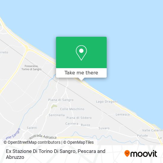 Ex Stazione Di Torino Di Sangro map