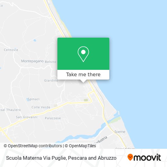 Scuola Materna Via Puglie map