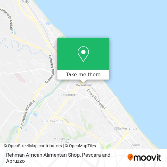 Rehman African Alimentari Shop map