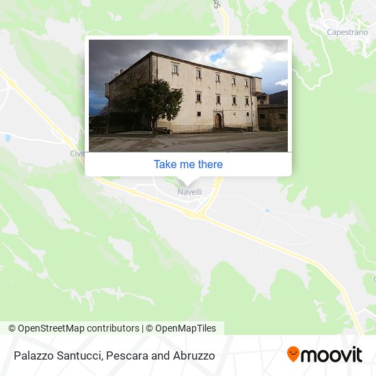 Palazzo Santucci map