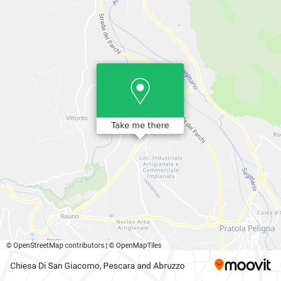 Chiesa Di San Giacomo map