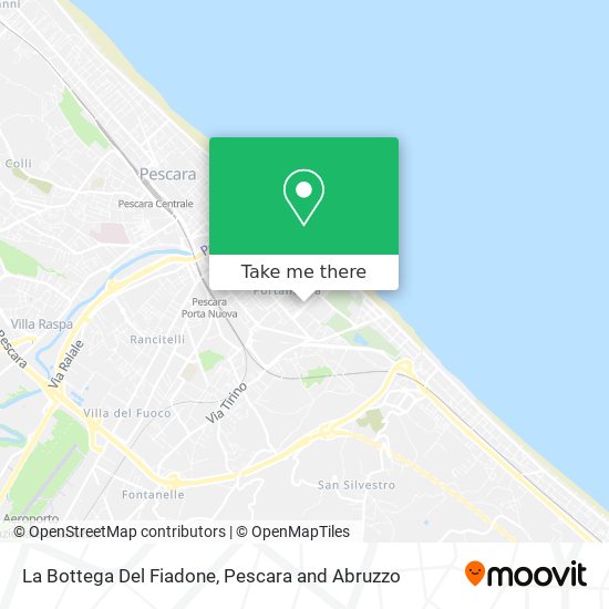 La Bottega Del Fiadone map