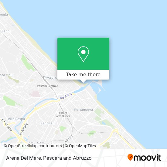 Arena Del Mare map