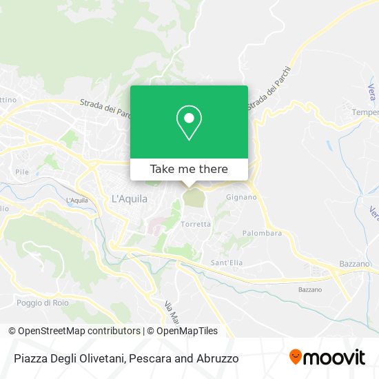 Piazza Degli Olivetani map