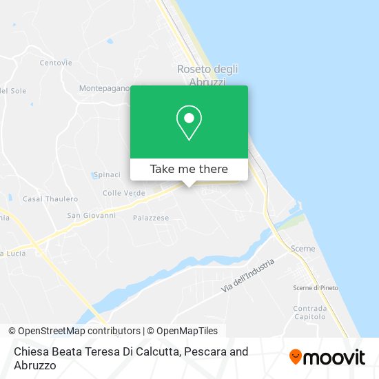 Chiesa Beata Teresa Di Calcutta map