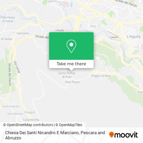 Chiesa Dei Santi Nicandro E Marciano map
