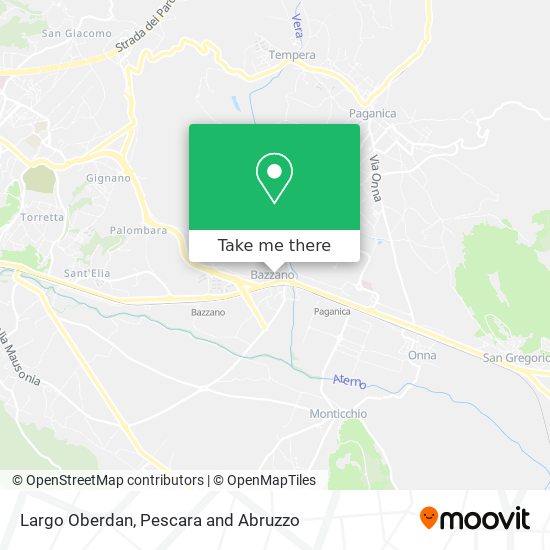 Largo Oberdan map