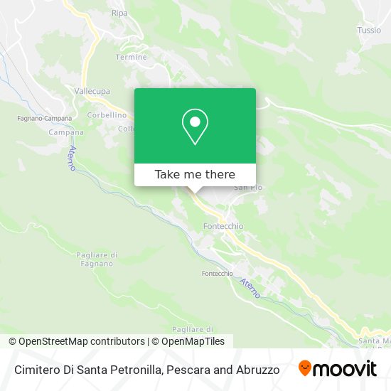 Cimitero Di Santa Petronilla map