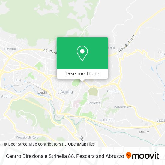 Centro Direzionale Strinella 88 map