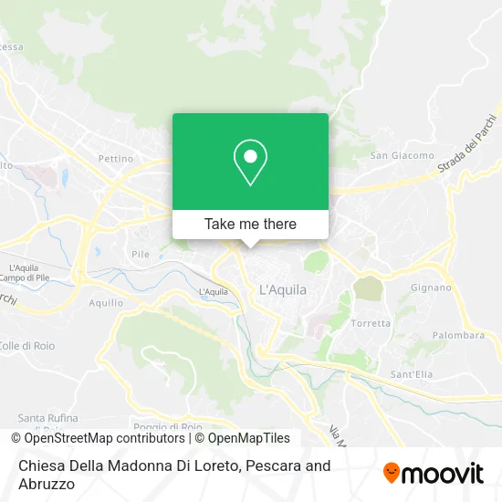 Chiesa Della Madonna Di Loreto map