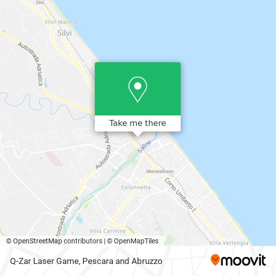 Q-Zar Laser Game map