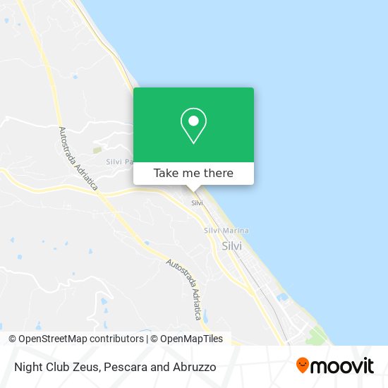 Night Club Zeus map