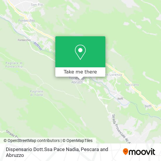 Dispensario Dott.Ssa Pace Nadia map