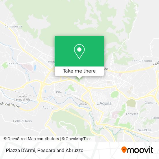 Piazza D'Armi map