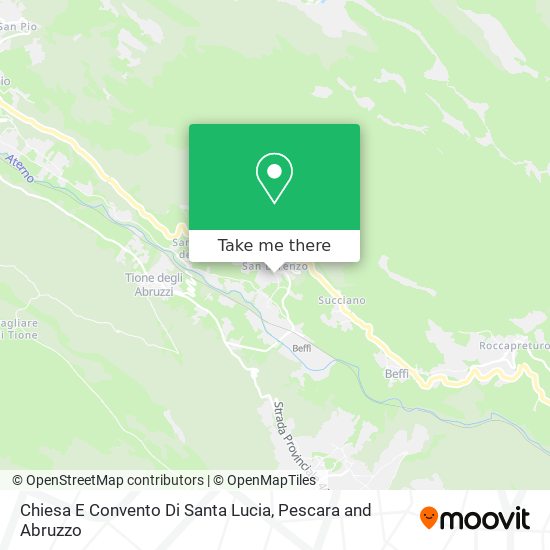 Chiesa E Convento Di Santa Lucia map