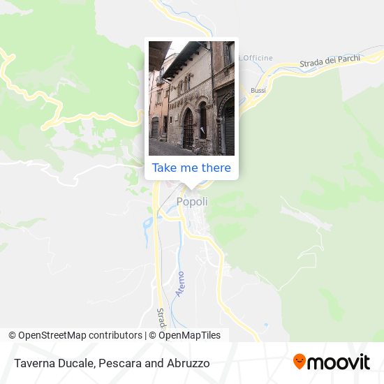 Taverna Ducale map