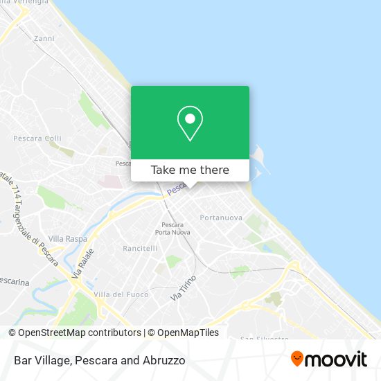 Bar Village map