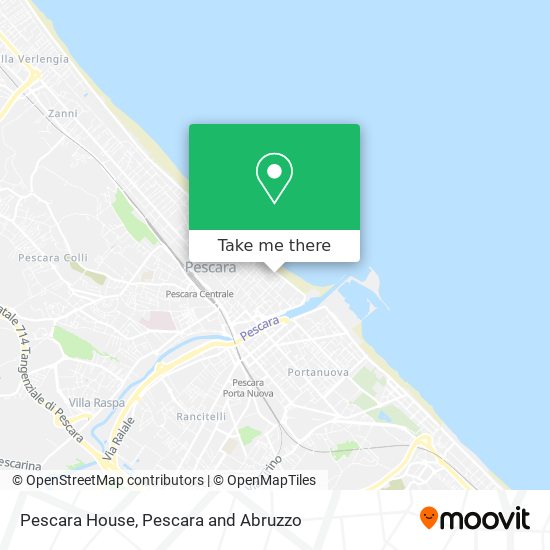 Pescara House map