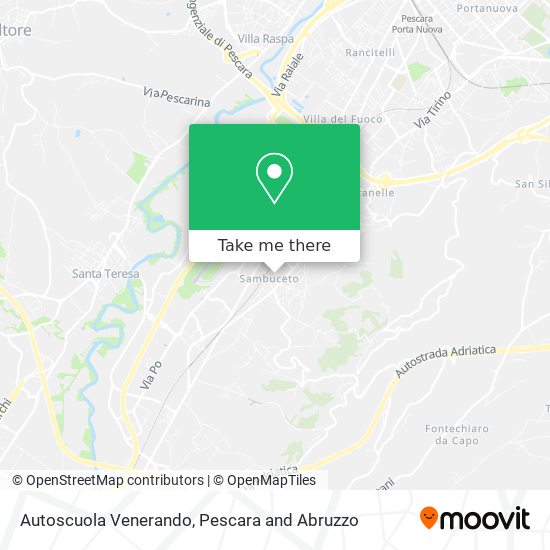 Autoscuola Venerando map