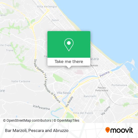 Bar Marzoli map