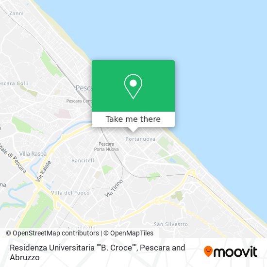 Residenza Universitaria ""B. Croce"" map