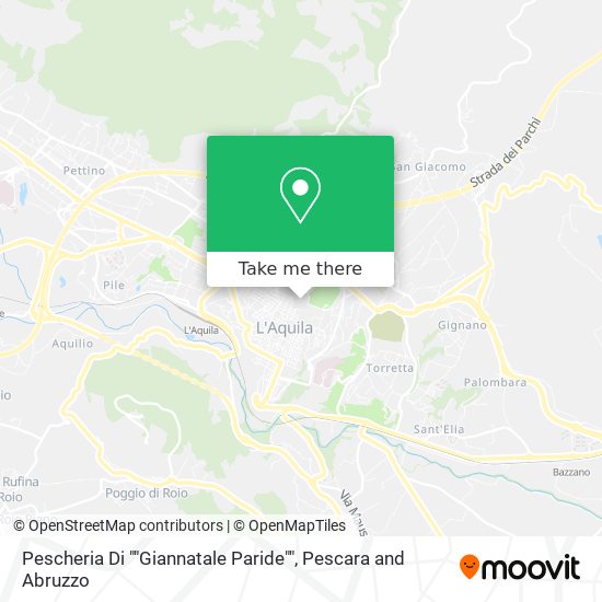 Pescheria Di ""Giannatale Paride"" map