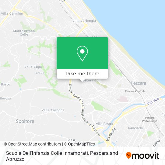 Scuola Dell'Infanzia Colle Innamorati map