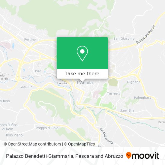 Palazzo Benedetti-Giammaria map