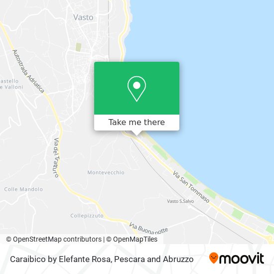 Caraibico by Elefante Rosa map