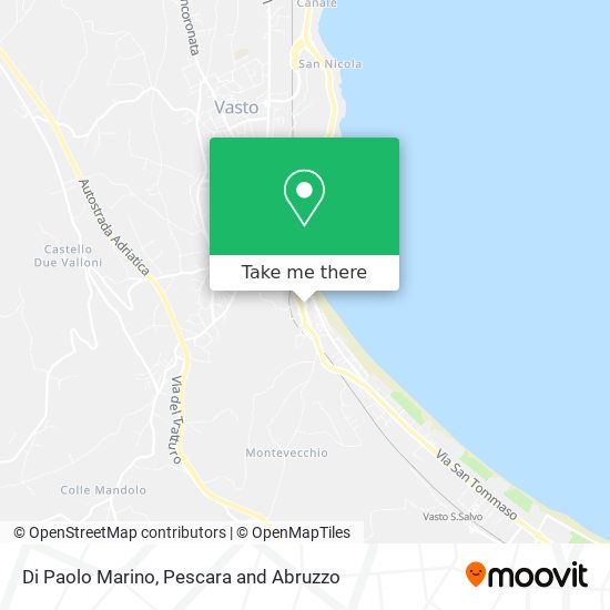 Di Paolo Marino map