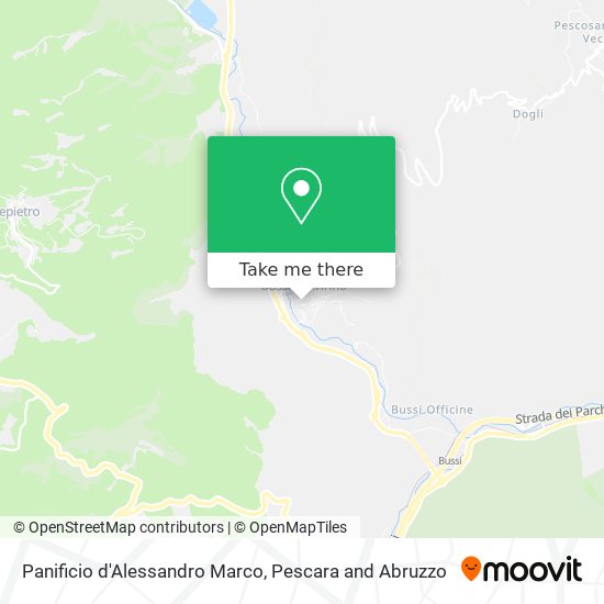 Panificio d'Alessandro Marco map