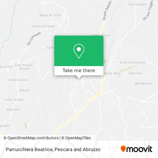 Parrucchiera Beatrice map