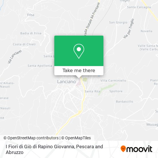 I Fiori di Giò di Rapino Giovanna map
